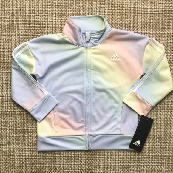 Adidas Rainbow Track Suit (size 24m)
